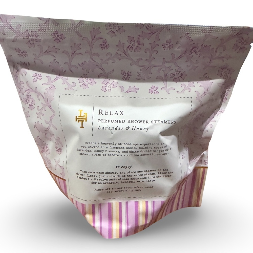 Lolli Lavender & Honey Shower Steamers in Pink and White Packaging - Picture 3 of 3